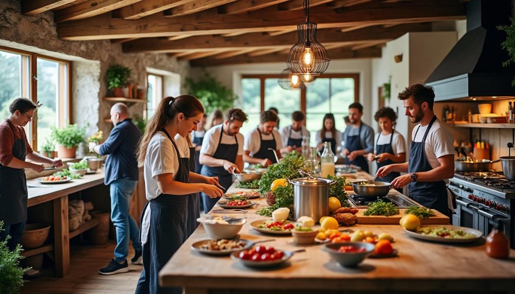 découvrez les saveurs authentiques du jura avec nos cours de cuisine jurassienne : apprenez à préparer des plats traditionnels, dans une ambiance conviviale, adaptés aux curieux et passionnés de gastronomie locale.
