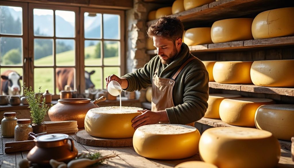 découvrez le secret de la fabrication du comté, un fromage traditionnel français aux saveurs uniques, élaboré avec passion et savoir-faire.